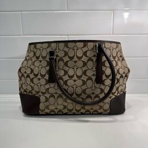Coach Large Logo Handbag